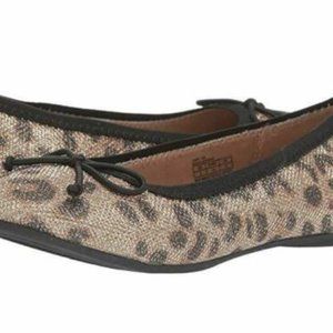 Kenneth Cole Reaction Kids Copy Tap (Black Leopard) Girls Size 2